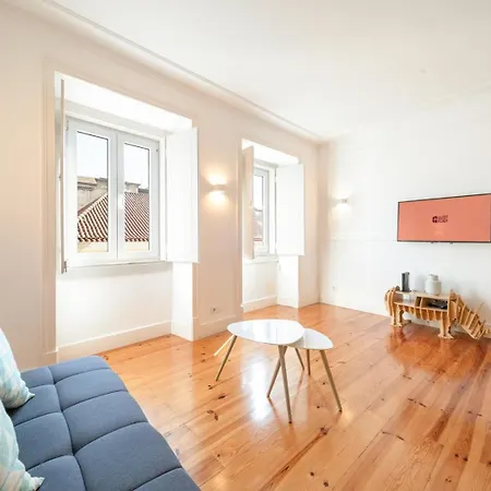 Guestready - Trendy 2-bed Flat W/ Seaview In Lapa *