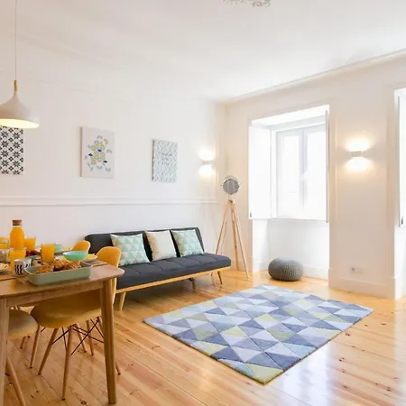 アパート Altido New And Trendy 2-bed Flat With Seaview In Lapa リスボン