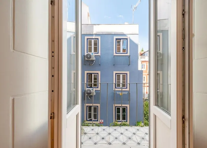 Guestready - Trendy 2-bed Flat W/ Seaview In Lapa شقة Lisboa